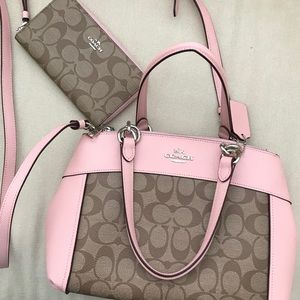 Coach bag + wallet